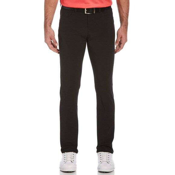 PGA TOUR Men's 5 Pocket Golf Pant Brown Black Heather Size 36x30 MSRP $80 - Picture 1 of 2